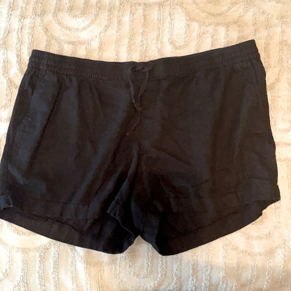 Black shorts, rarely worn